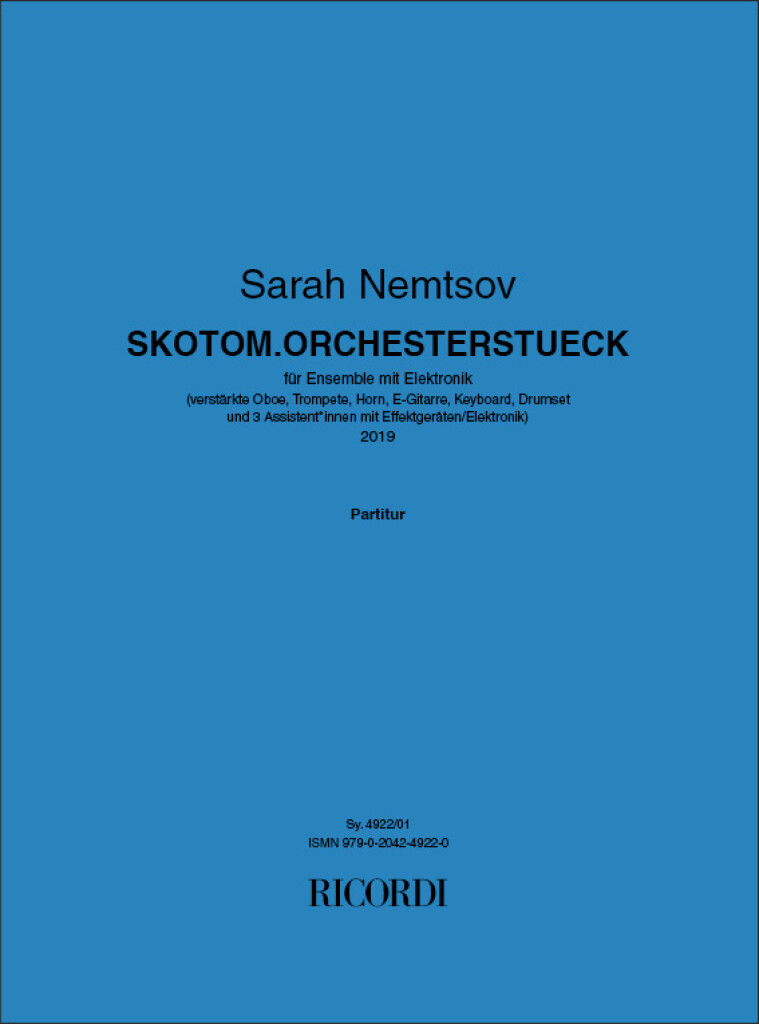 Skotom.Orchesterstueck